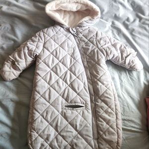 Light Grey baby snow suit!